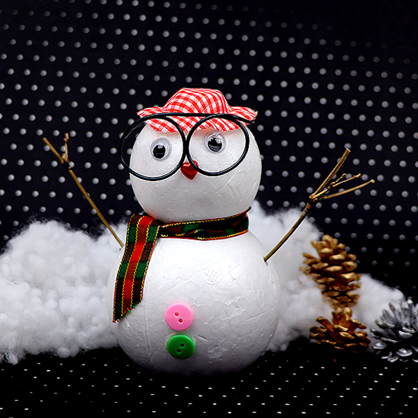 (재미스쿨) 똘똘이 눈사람 만들기 패키지 크리스마스