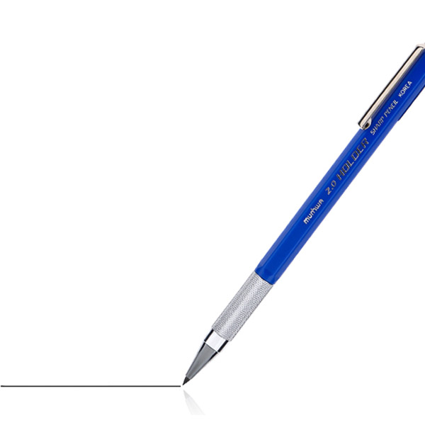 (문화연필) 홀더샤프펜 2.0mm 연필샤프 홀더펜 (1자루)