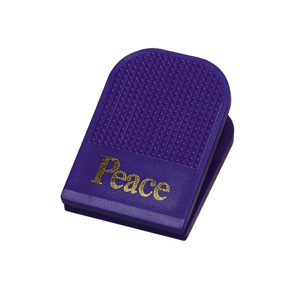 (Peace) 컬러지협 소 28mm 1개 평화 칼라 클립 크립