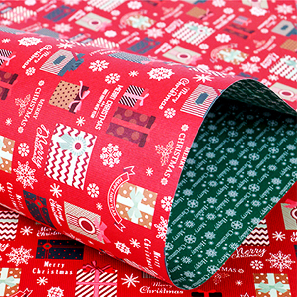 (디랩) 선물 레자크 포장지 5장X1팩 크리스마스 선물 포장