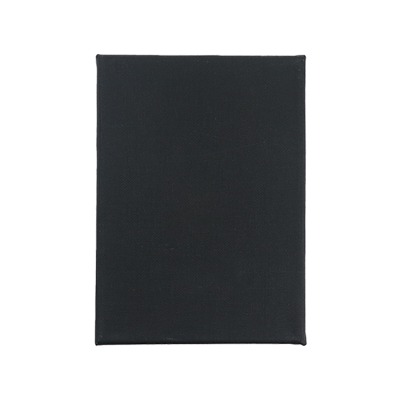 (재미스쿨) 블랙 캔버스액자 2호 13x18cm 검정 캔버스 천 액자