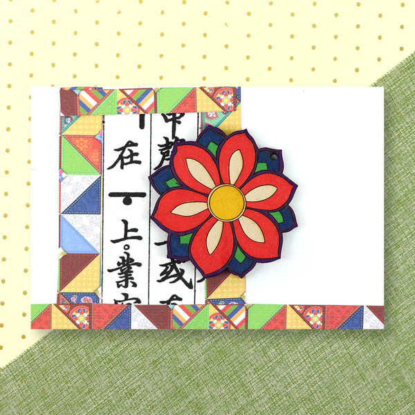 (재미스쿨) 전통 연하장 카드만들기 모음 5인용 카드꾸미기 DIY