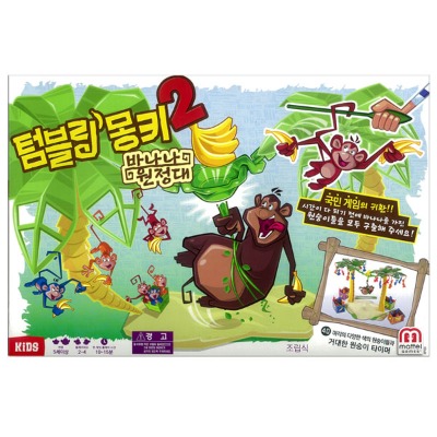 (Mattel) 텀블링몽키2 바나나원정대 코리아보드게임